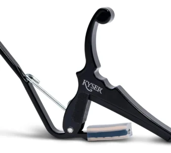 Capo Electrica, t/pinza, KGEBA, black,im negro Imp