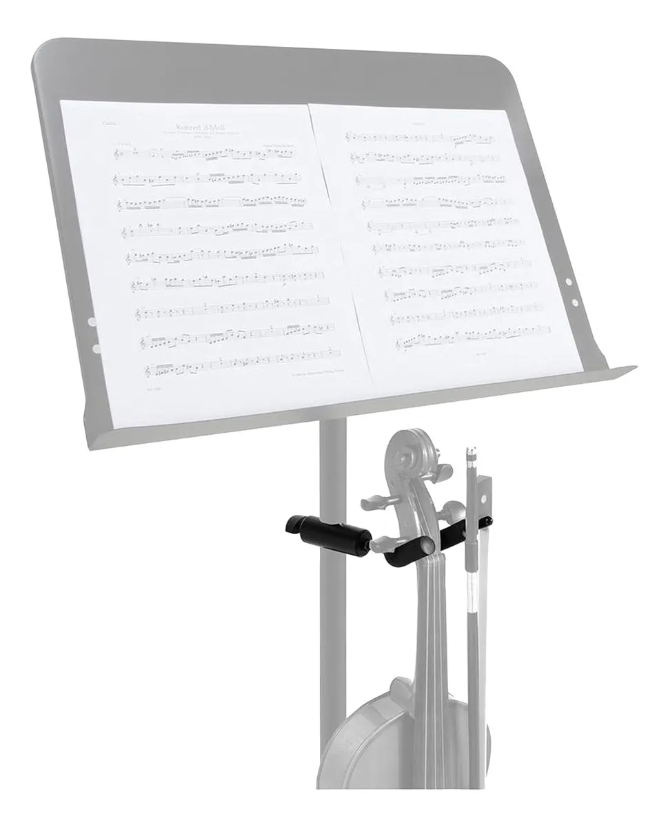 Sop.Violin, ajustable pie mic.VS7200 negro Imp - Imagen 4