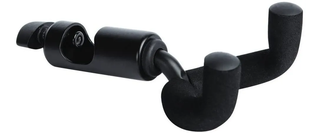 Sop.Guitarra GS7800ajustable pie mic negro Imp - Imagen 2