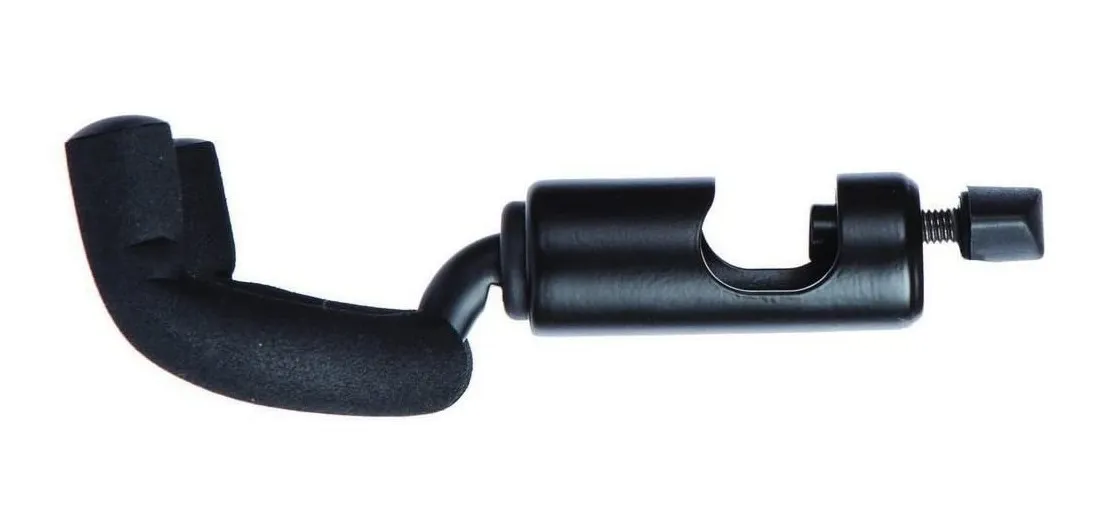 Sop.Guitarra GS7800ajustable pie mic negro Imp