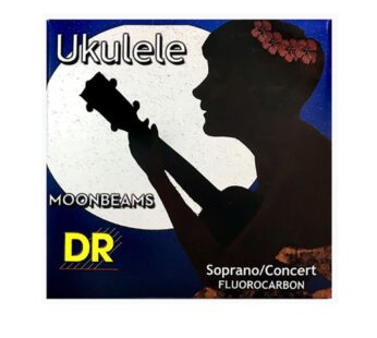 Encordado para ukelele soprano DR Strings Moonbeams Clear Fluorocarbon – Importado