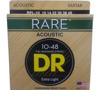 Encordado para guitarra acústica DR Strings Rare RPL-10 010-048 Phosphor Bronze – Importado