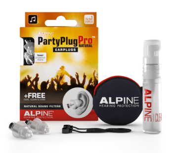 Protector auditivo Alpine PartyPlug Pro – Música y eventos – Reutilizable – Importado
