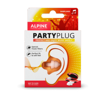 Protector auditivo Alpine PartyPlug – Música y eventos – Reutilizable – Importado
