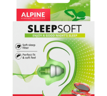 Protector auditivo Alpine SleepSoft – Dormir – Reutilizable – Importado
