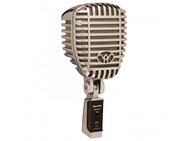 Microfono WH5 Clasico 3 capsulas gris Imp