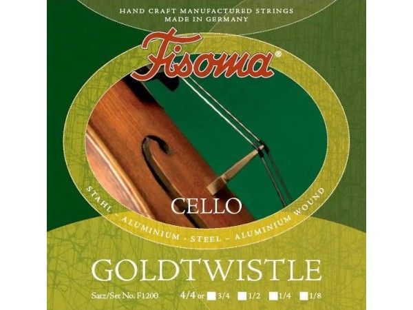 Encordado para Cello F1200 Goldtwistle . Imp
