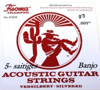 Encordado para Banjo Tenor F4000 silver 4 cuerdas . Imp