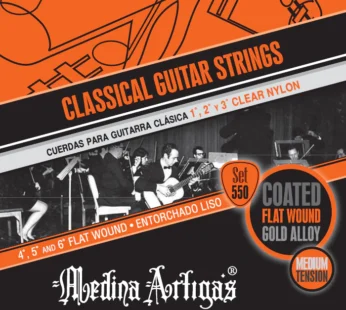 Pack X2 De Encordado Para Guitarra Clásica Medina Artigas