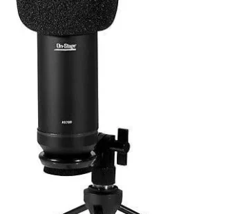 Microfono AS700 Condenser USB Negro Imp