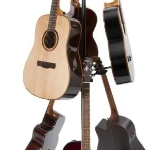 Sop. de 6 Guitarras GS7652B negro Imp