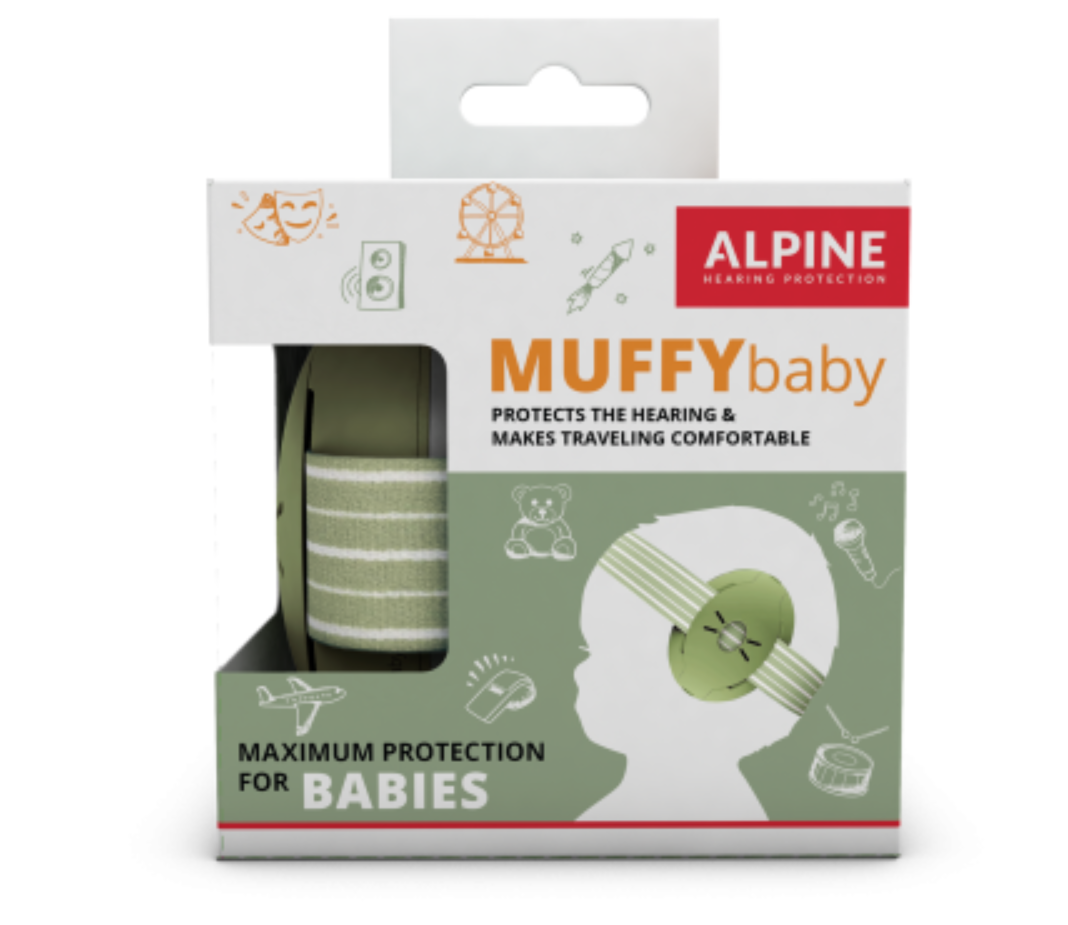 Protector auditivo Alpine Muffy Baby – Bebés – Orejera – Importado - Imagen 2