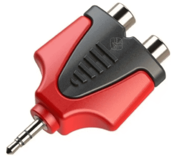 Adaptador Roxtone miniplug estéreo a 2 RCA modelo 300/15 – Importado