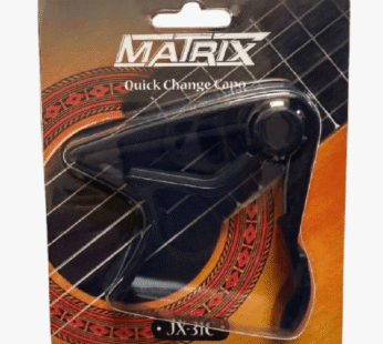 Transporte – Capo Tipo Pinza Matrix JX-31C para Guitarra Clásica Negro – Importado