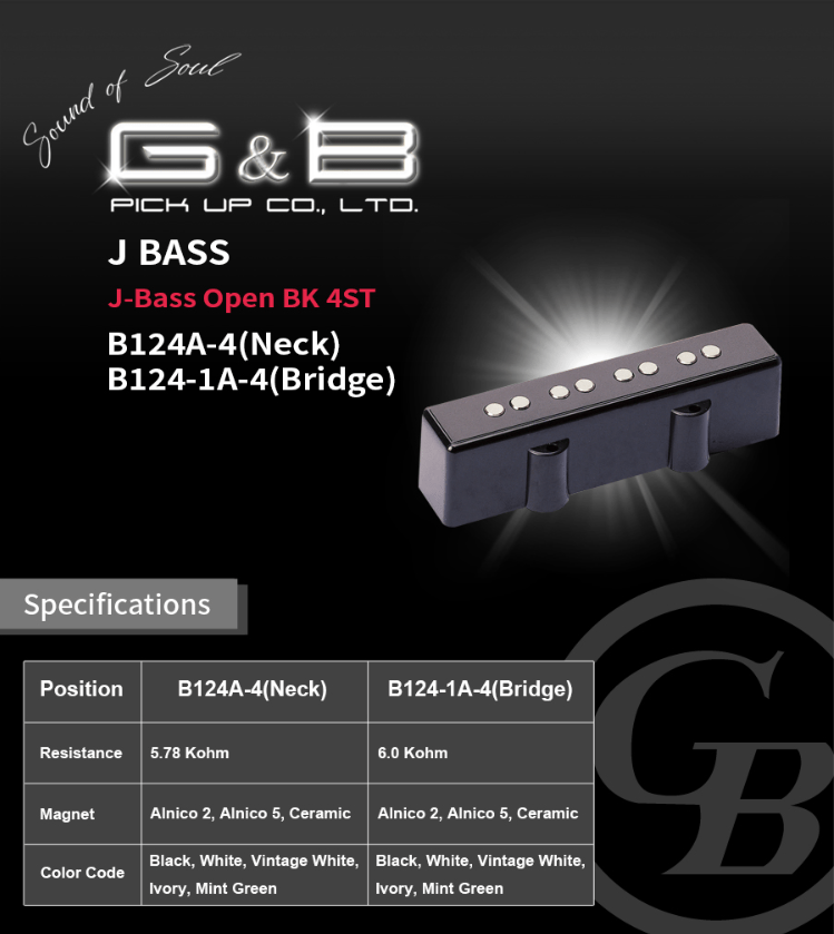 Microfono para Bajo, Jazz Bass B124 . Imp - Imagen 4