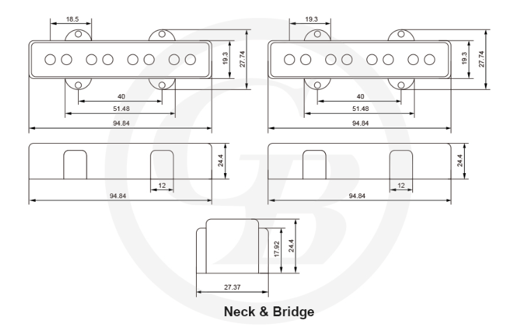 Microfono para Bajo, Jazz Bass B124 . Imp - Imagen 3