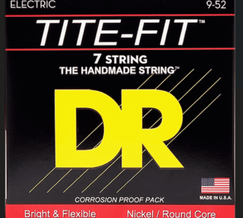 Encordado para guitarra eléctrica DR Strings Tite-Fit MT7-10 010-056 de 7 cuerdas – Importado