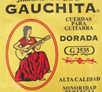 Cuerda 1ra para Guitarra Clásica Gauchita G25351B Nylon Black – Nacional