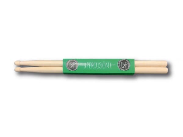 Palillos de madera LB Percusión Junior – Punta de madera – Standard – Nacional