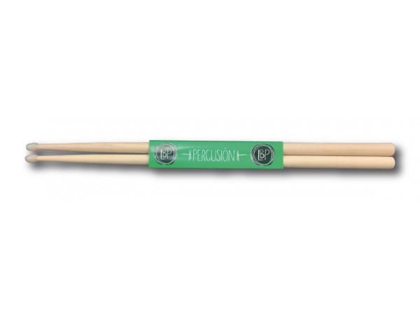 Palillos de madera LB Percusión 5A – Punta de madera – Standard – Nacional