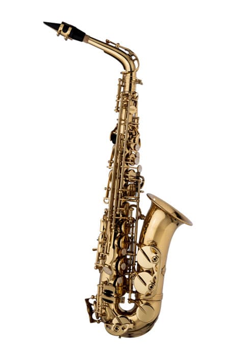 Saxo Alto high f mas estuche . Nac