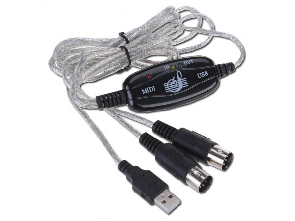 Cable MIDI USB Matrix para Teclado – Importado