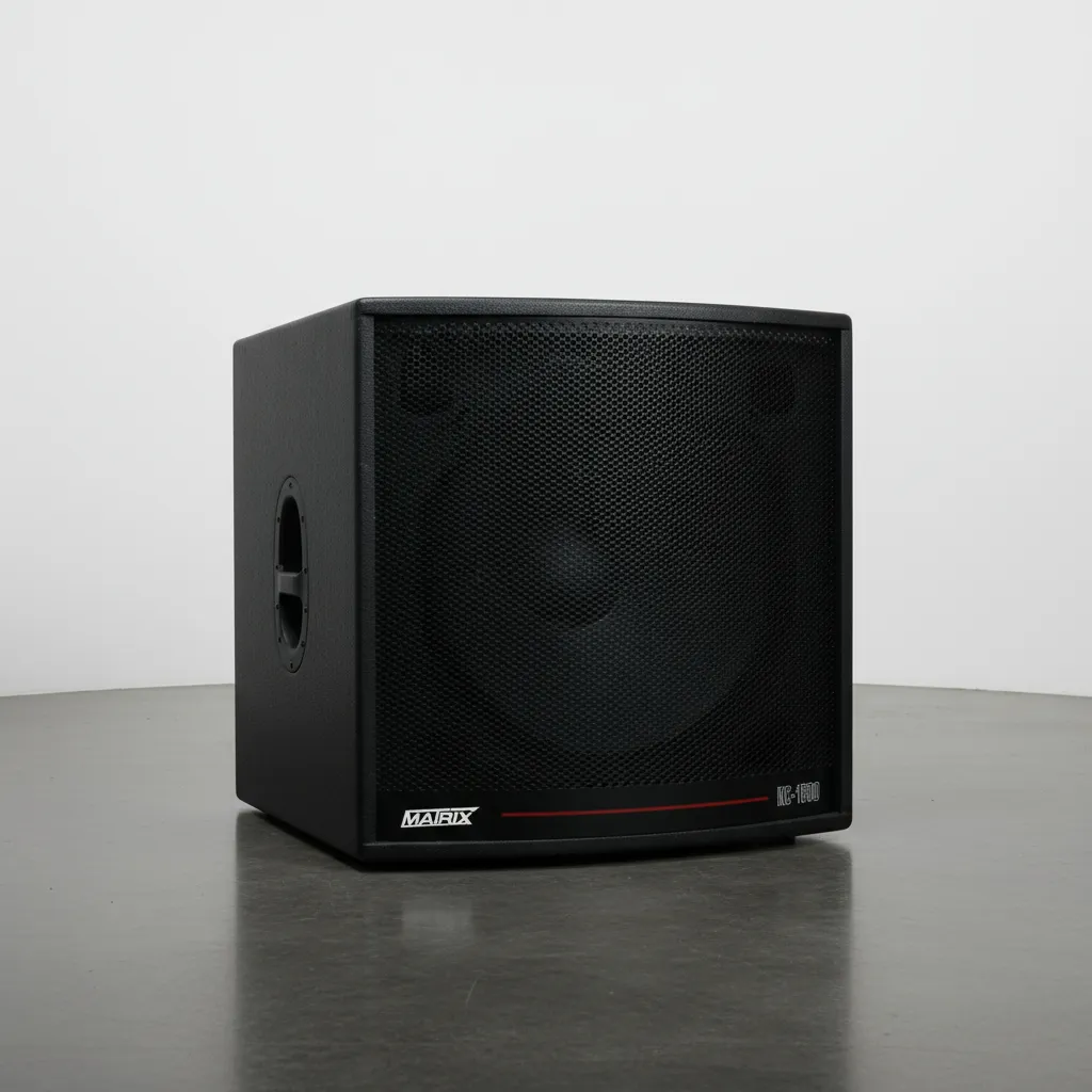 Bafle de madera Pasivo 18" MX-1860 350 wts RMS. . Nac