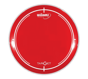 Parche 06″ c/doble Hidraulico ROJO serie TARGET . Imp