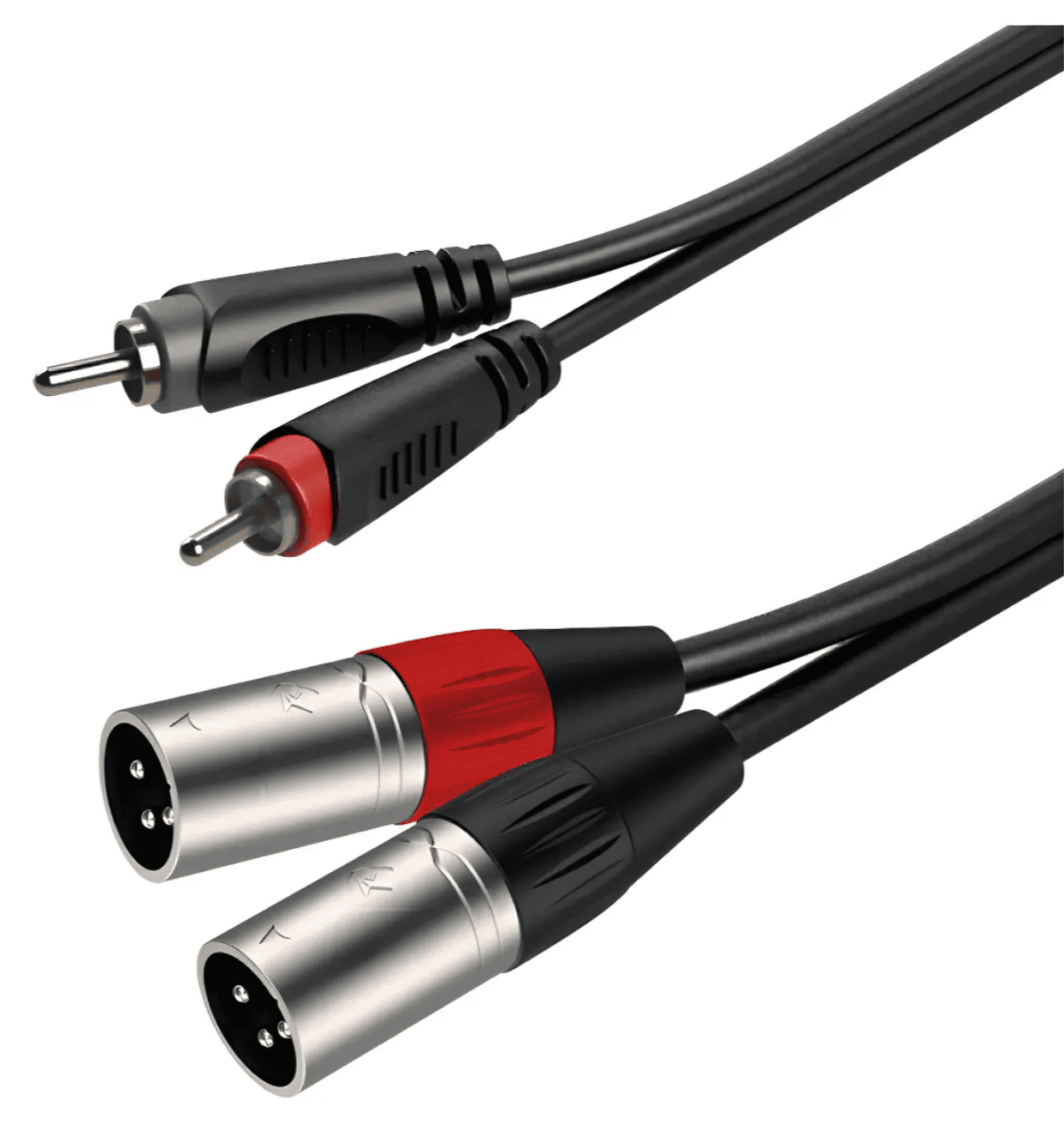 Cable RCA 2 XLR Hembra 2 metros