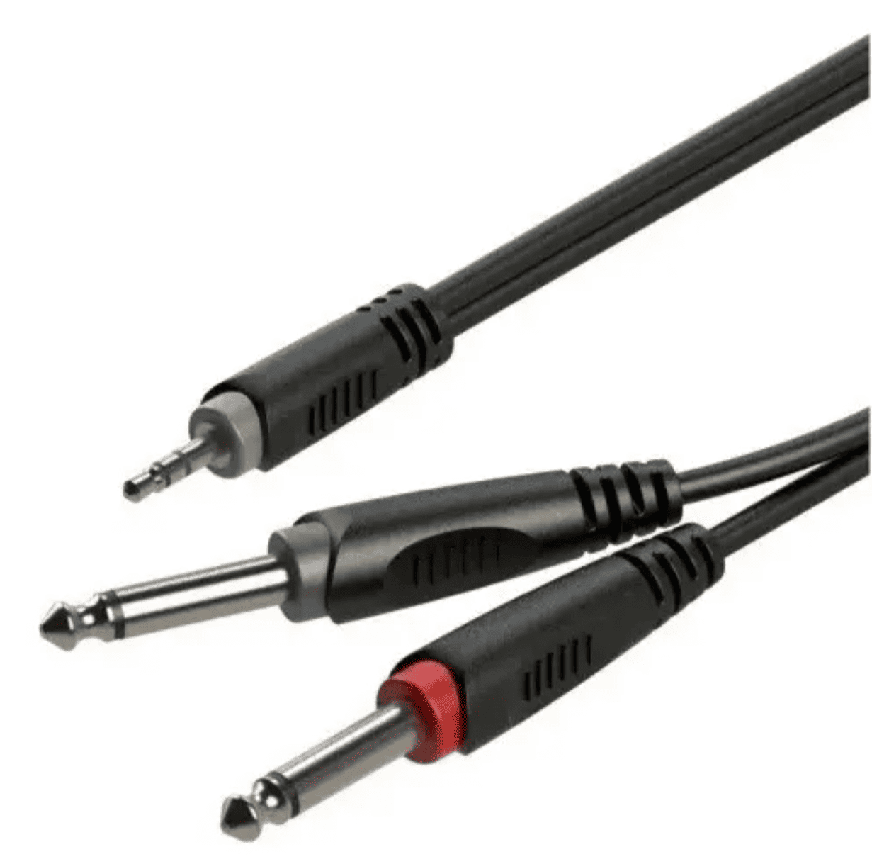 Cable miniplug stereo a 2 plug, 2 metros - Imagen 2