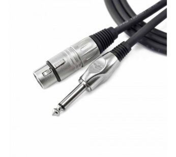 Cable ANGELS HG, 9,15 mts., cannon/plug. negro Imp