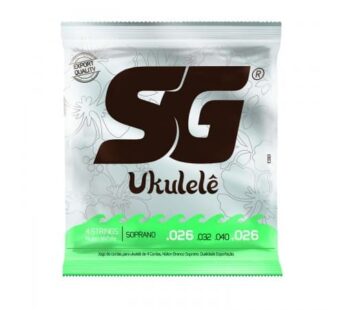 Encordado para ukelele soprano SG Nylon White – Origen Brasil
