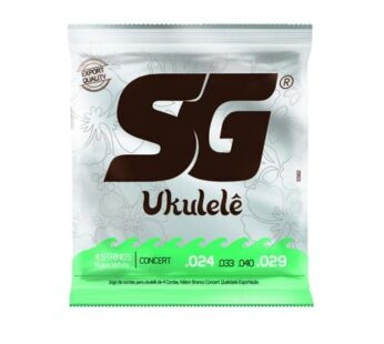 Encordado para ukelele concierto SG Nylon White – Origen Brasil