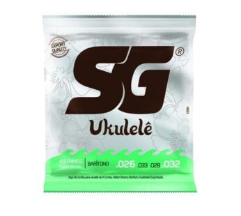 Encordado para ukelele barítono SG Nylon White – Origen Brasil