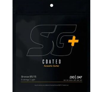 Encordado para guitarra acústica SG Coated Bronze 85/15 .010 – Origen Brasil