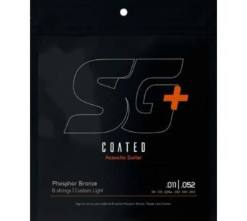 Encordado para guitarra acústica SG Coated Phosphor Bronze .011 – Origen Brasil