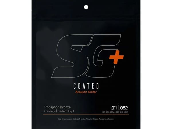 Encordado para guitarra acústica SG Coated Phosphor Bronze .011 – Origen Brasil