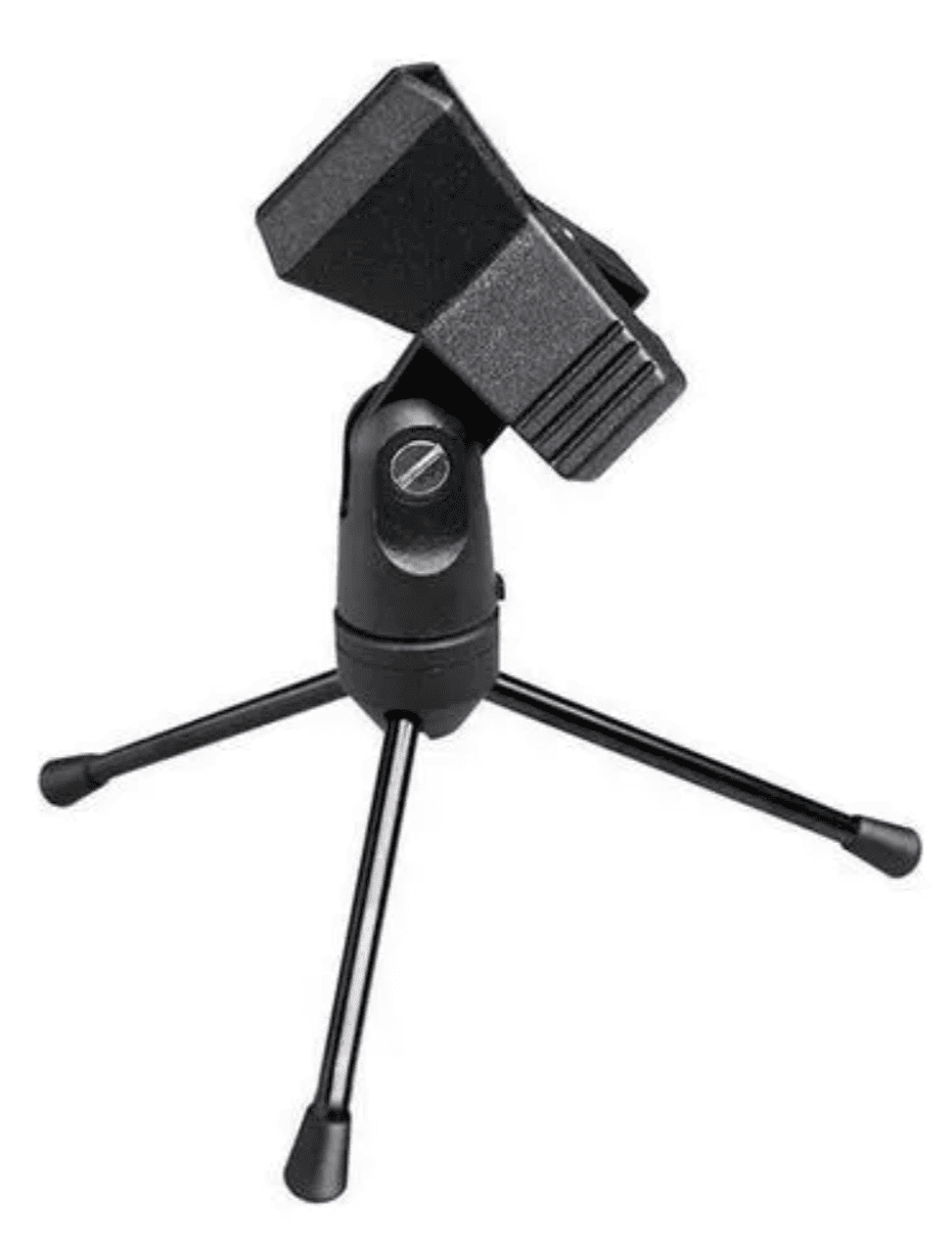 Soporte DS011 d/mic.mesa,c/pipeta negro Imp
