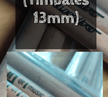 Palillos de madera para timbaleta DT Music 13 mm – Mambo – Nacional
