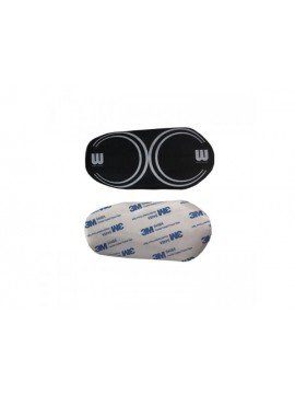 Protector para parche de bombo WILLIAMS Falam doble negro