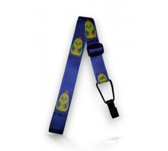 Colgante de polyester para Ukelele CHICH Azul Nac