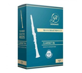Cañas para clarinete Gonzalez Selección FOF Nº 2 1/4 x10 unidades – Nacionales