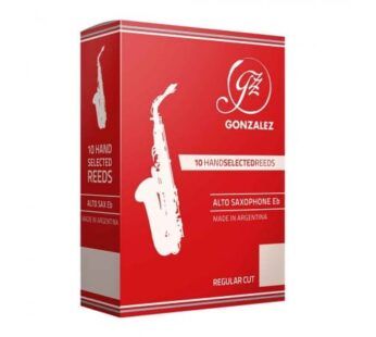 Cañas para saxo alto Gonzalez Nº 3 1/2 x10 unidades – Nacionales