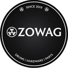 Batería ZOWAG Z3 Rock 5 Cuerpos Azul Flameado con Fierros Banqueta y Platillos - Imagen 6