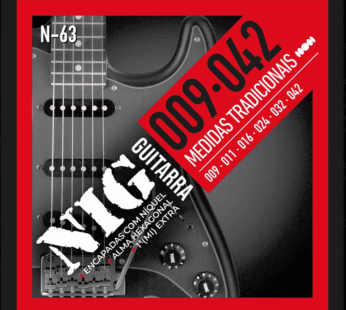 Encordado para guitarra eléctrica NIG N63 .009 níquel – Importado