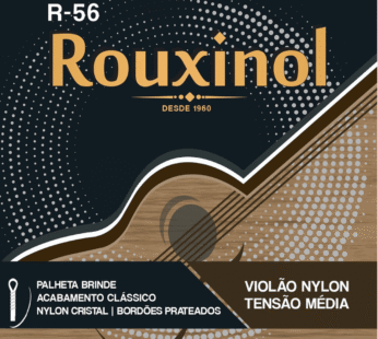 Encordado para guitarra clásica ROUXINOL R56 Medium Silver Plated – Importado