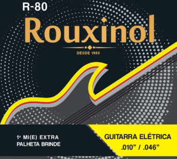 Encordado para guitarra eléctrica ROUXINOL R80 .010 níquel – Importado