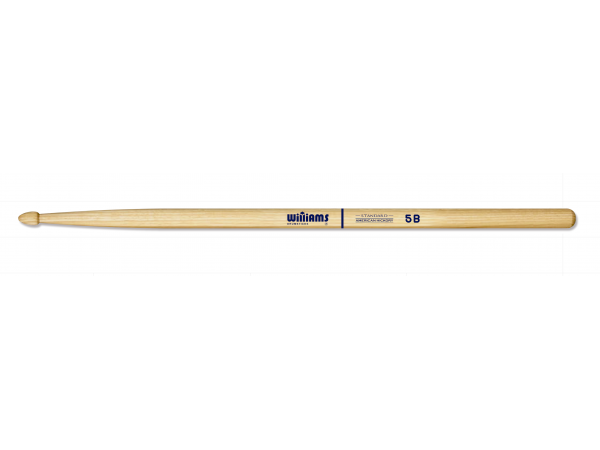 Palillos Williams 5A Standard American Hickory Punta Madera 406 mm x 14,3 mm - Imagen 7