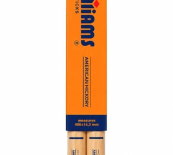 Palillos Williams 5A Standard American Hickory Punta Madera 406 mm x 14,3 mm