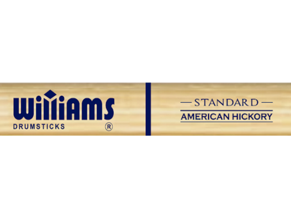 Palillos Williams 5A Standard American Hickory Punta Madera 406 mm x 14,3 mm - Imagen 4